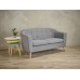 Hudson Sofa With Buttons Grey