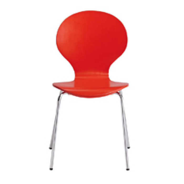 Ibiza Dining Chair Red (Pack of 4) Ibiza Dining Chair Red (Pack of 4)