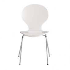 Ibiza Dining Chair White (Pack of 4)