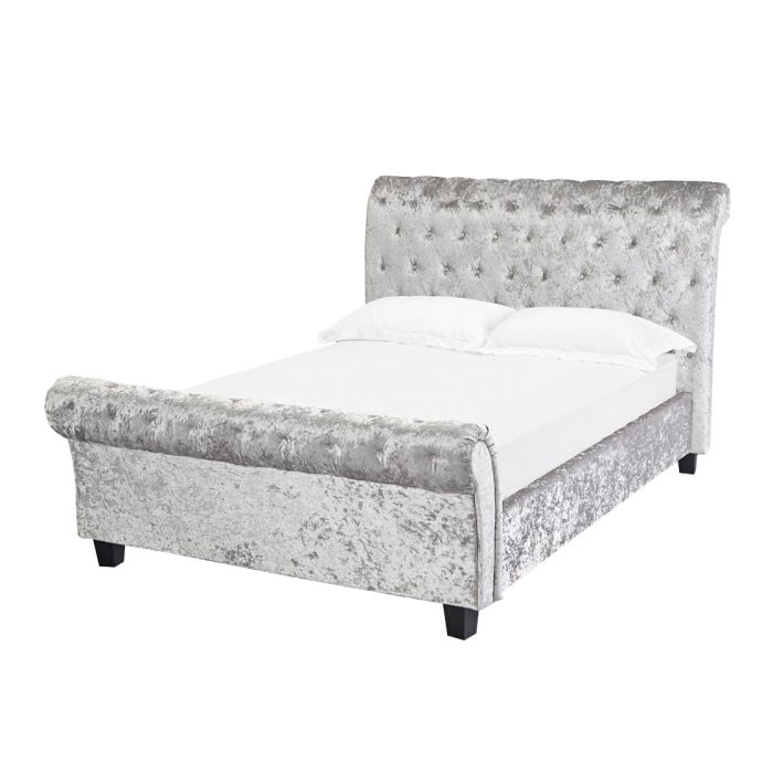 Isabella 5.0 Kingsize Bed Silver