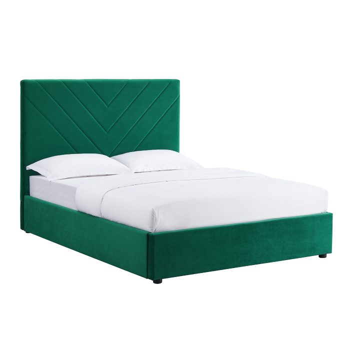 Islington Kingsize Bed Green