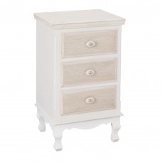 Juliette 3 Drawer Bedside Cabinet