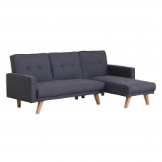 Kitson Corner Sofa Bed Grey