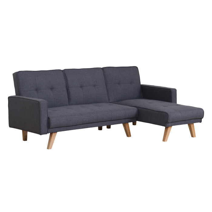 Kitson Corner Sofa Bed Grey