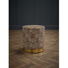 Lara Pouffe Leopard Print (Pack of 1)