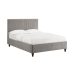 Lexie King Size Bed Silver