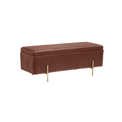 Lola Storage Ottoman Pink