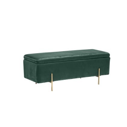 Lola Storage Ottoman Teal
