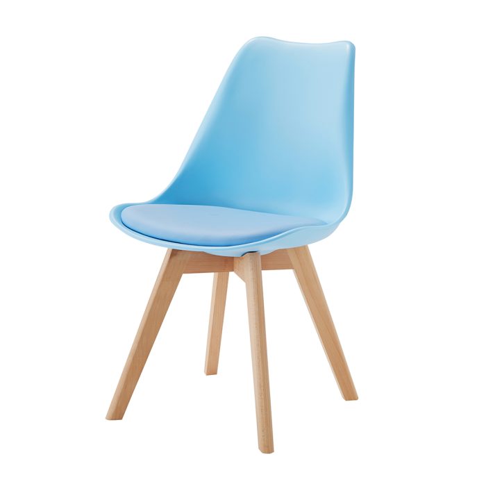 Louvre Chair Blue (Pack Of 2)