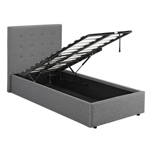 Lucca Plus 3.0 Single Bed Grey Lucca Plus 3.0 Single Bed Grey