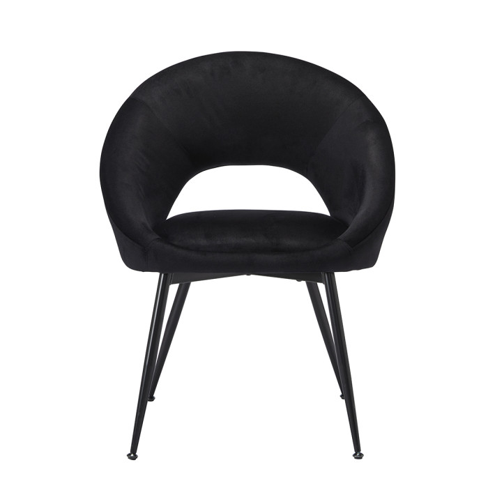 Lulu Dining Chair Black (Pack of 2) Lulu Dining Chair Black (Pack of 2)