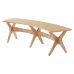 Malmo Bench White Oak Malmo Bench White Oak