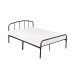 Milton 4.0 Small Double Bed Black Milton 4.0 Small Double Bed Black