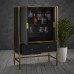 Monaco Drinks Cabinet Black