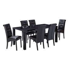 Monroe Puro Large Dining Table Black