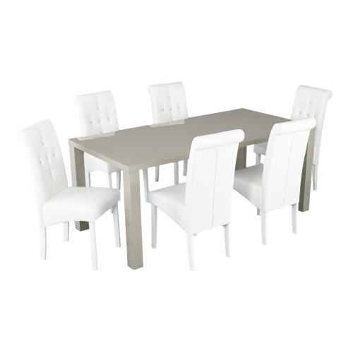 Monroe Puro Large Dining Table Stone