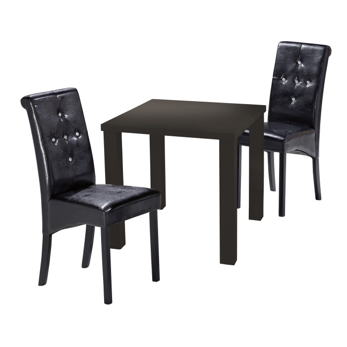 Monroe Puro Small Dining Table Black Monroe Puro Small Dining Table Black
