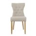Naples Dining Chair Beige (Pack of 2) Naples Dining Chair Beige (Pack of 2)