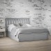 Oxford Double Bed Grey Oxford Double Bed Grey