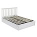 Oxford Double Bed White Oxford Double Bed White