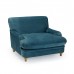 Plumpton Chair Peacock Blue Plumpton Chair Peacock Blue