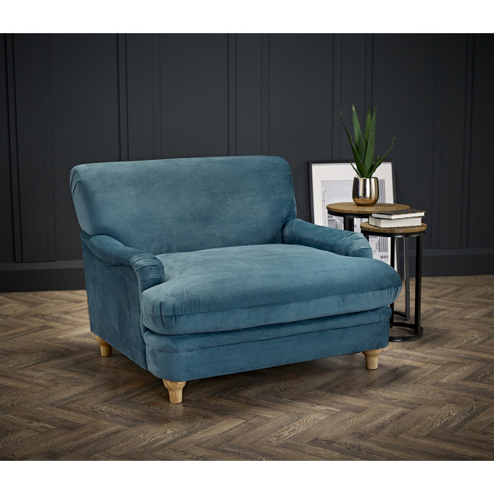Plumpton Chair Peacock Blue Plumpton Chair Peacock Blue