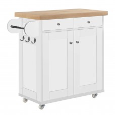 Portland Kitchen Island White