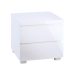 Puro 2 Drawer Bedside Table White