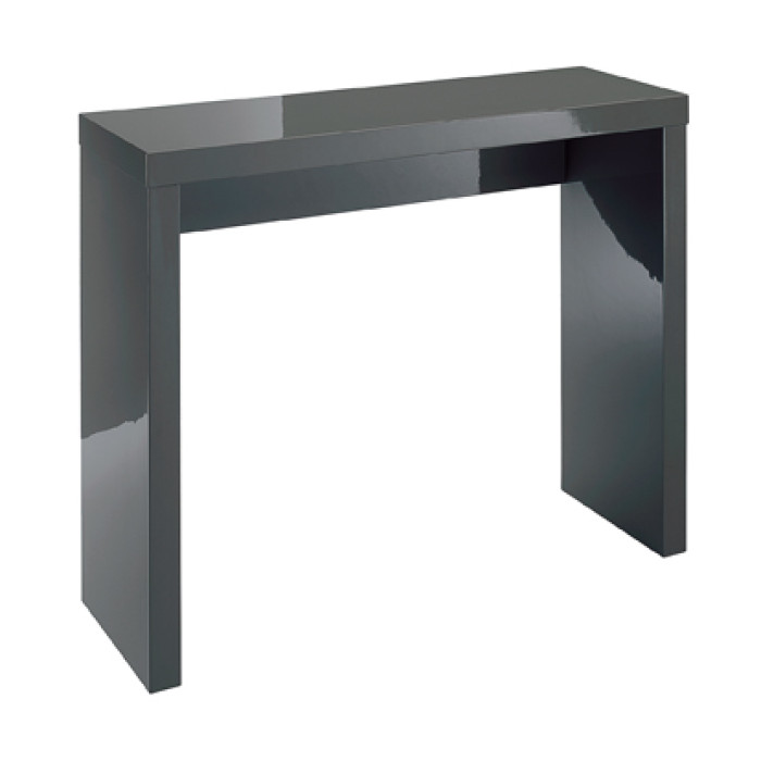 Puro Console Table Charcoal Puro Console Table Charcoal