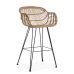 Rafferty Carver Wooden Barstool (Pack of 2)