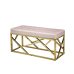 Renata Bench Pink Renata Bench Pink
