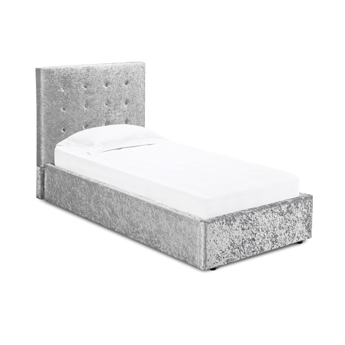 Rimini 3.0 Single Bed Silver Rimini 3.0 Single Bed Silver
