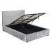 Rimini 4.6 Double Bed Silver Rimini 4.6 Double Bed Silver