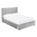 Rimini 5.0 King Size Bed Silver