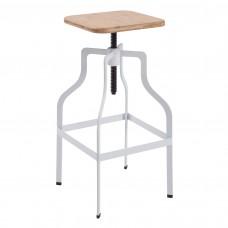 Shoreditch Bar Stool White