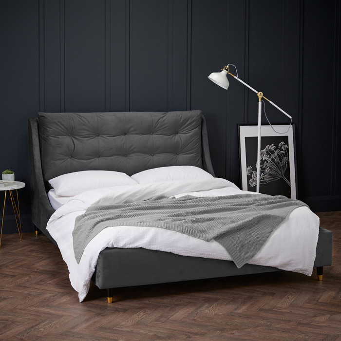 Sloane Grey Kingsize Bed Sloane Grey Kingsize Bed