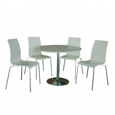 Soho Dining Set White