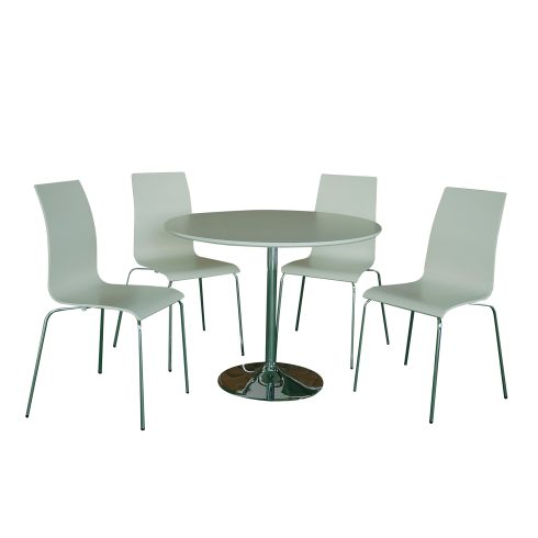 Soho Dining Set White
