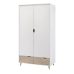 Stockholm 2 Door Wardrobe White-Oak