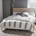 Stockholm 4.6 Double Bed White-Oak Stockholm 4.6 Double Bed White-Oak