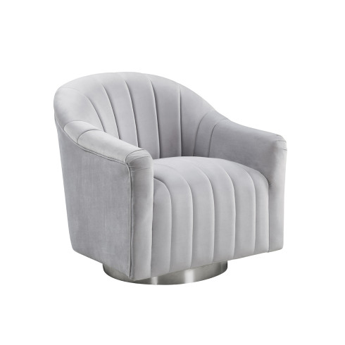 Tiffany Swivel Chair Silver