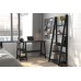 Tiva Ladder Bookcase Black