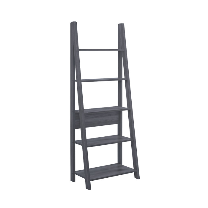 Tiva Ladder Bookcase Black Tiva Ladder Bookcase Black