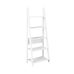 Tiva Ladder Bookcase White Tiva Ladder Bookcase White