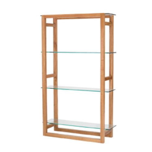 Tribeca Bookcase White Oak