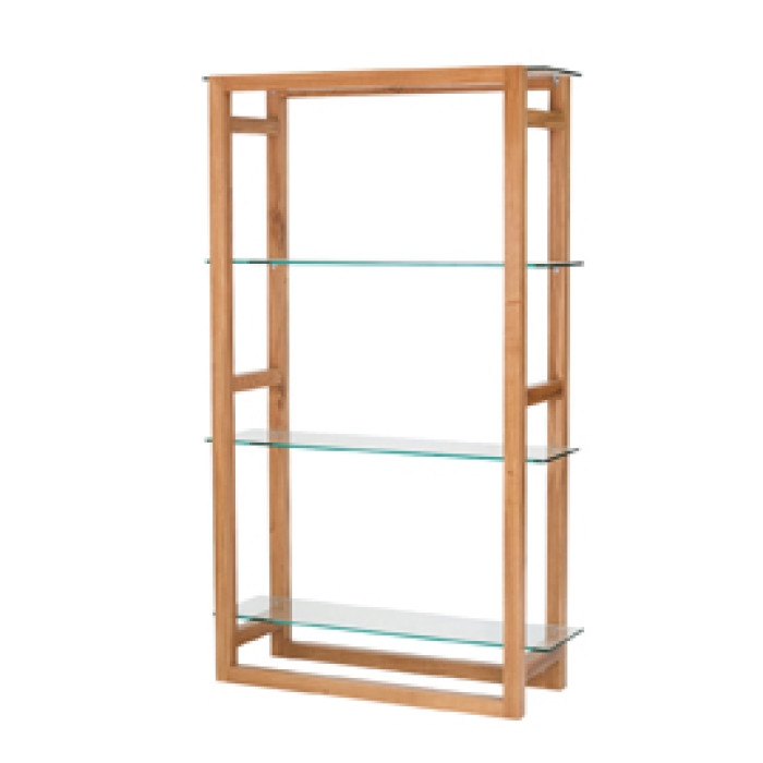Tribeca Bookcase White Oak Tribeca Bookcase White Oak