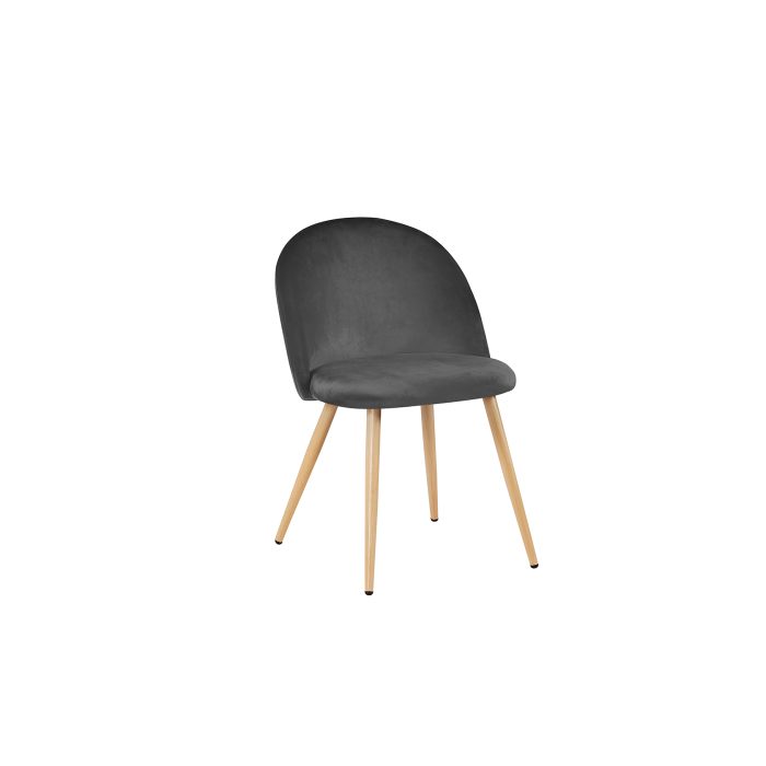 Venice Dining Chairs Grey (Pk 2)