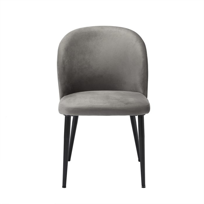 Zara Dining Chair Grey (Pack Of 2)