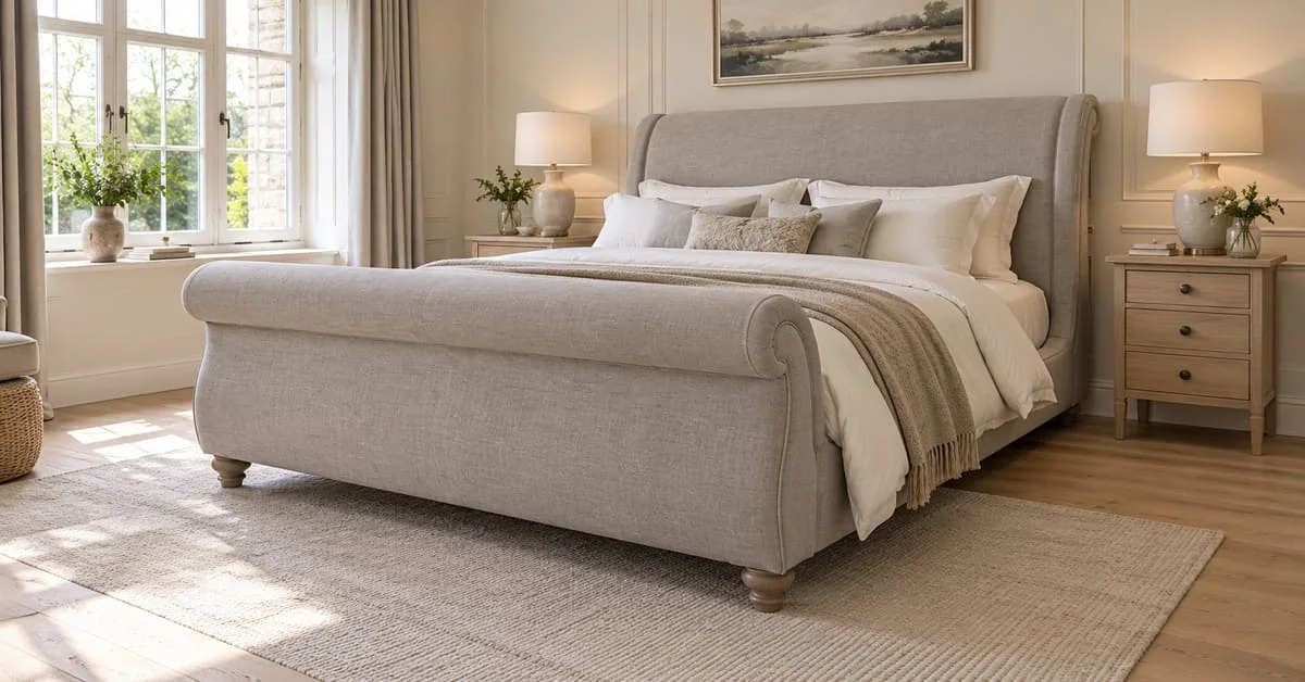 what-room-layout-lets-an-upholstered-sleigh-bed-shine